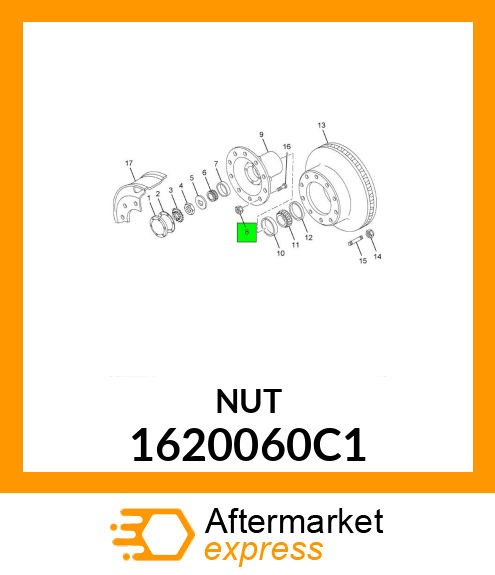 NUT 1620060C1