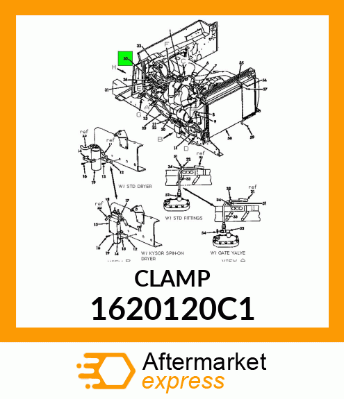 CLAMP 1620120C1