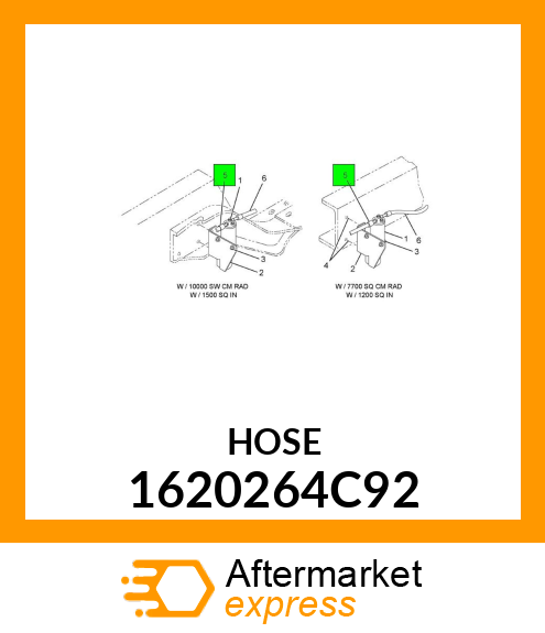 HOSE 1620264C92