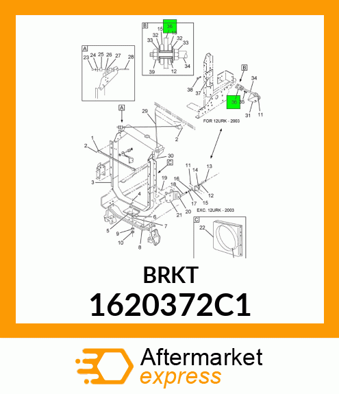 BRKT 1620372C1