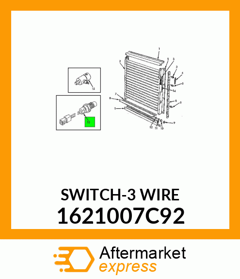 SWITCH-3WIR 1621007C92