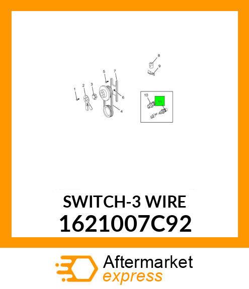 SWITCH-3WIR 1621007C92