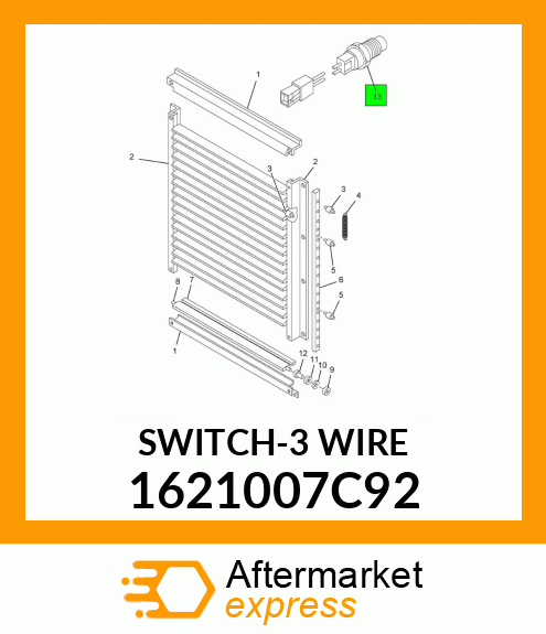 SWITCH-3WIR 1621007C92