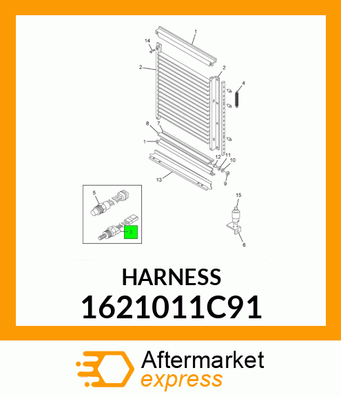 HARNESS 1621011C91