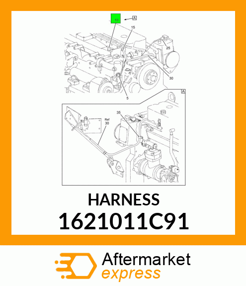 HARNESS 1621011C91