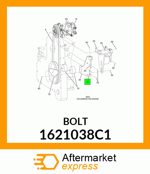 BOLT 1621038C1