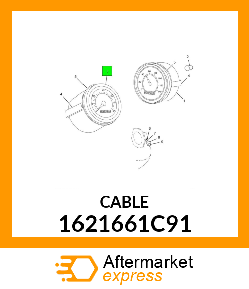 CABLE 1621661C91