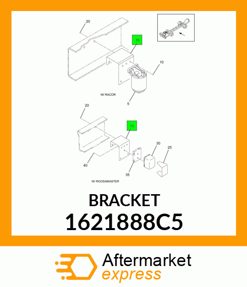 BRACKET 1621888C5