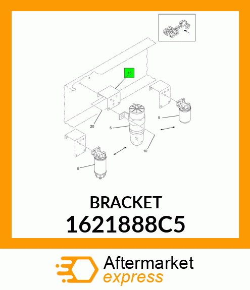 BRACKET 1621888C5