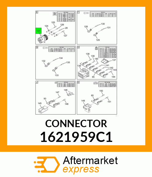 CONNECTOR 1621959C1