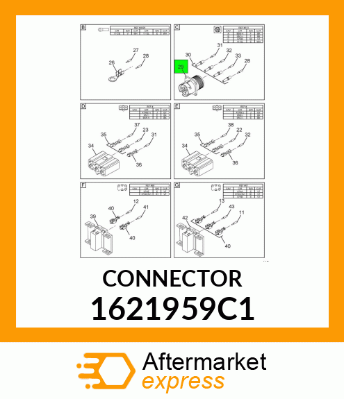 CONNECTOR 1621959C1