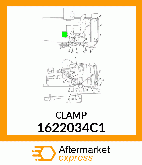 CLAMP 1622034C1