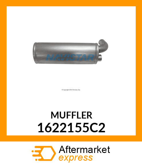 MUFFLER 1622155C2