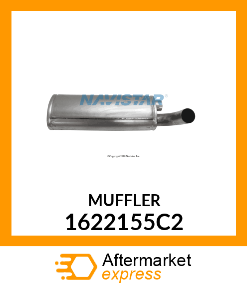 MUFFLER 1622155C2