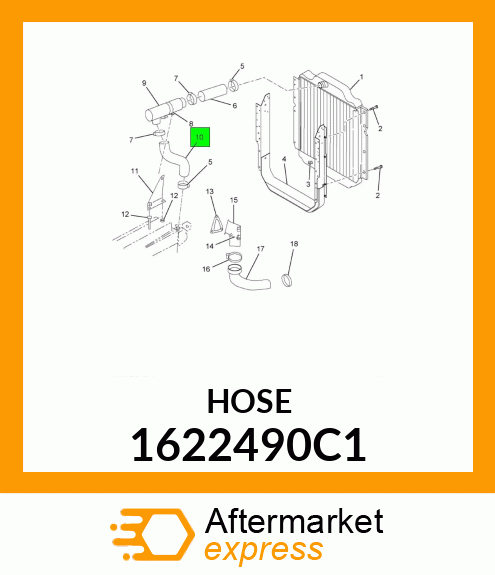 HOSE 1622490C1