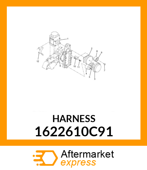 HARNESS 1622610C91