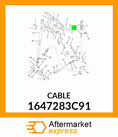 CABLE 1647283C91