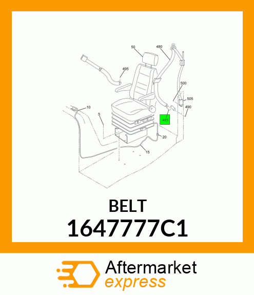 BELT 1647777C1