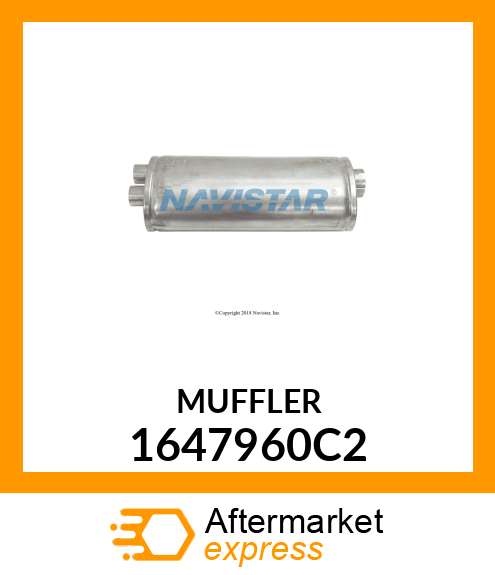 MUFFLER 1647960C2