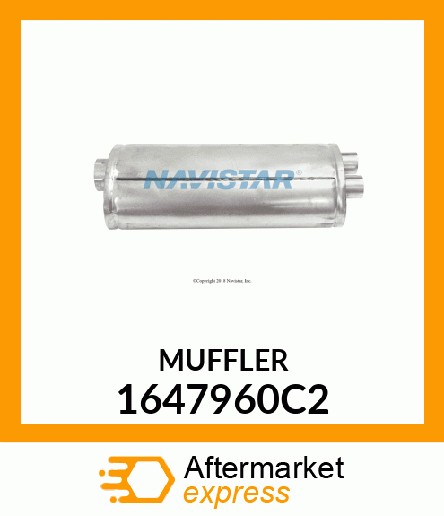 MUFFLER 1647960C2