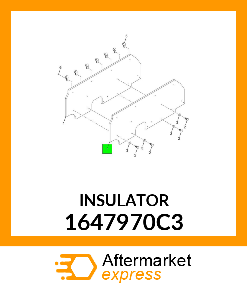 INSULATOR 1647970C3