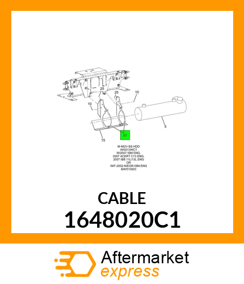 CABLE 1648020C1