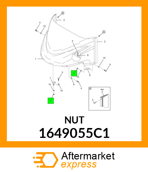 NUT 1649055C1