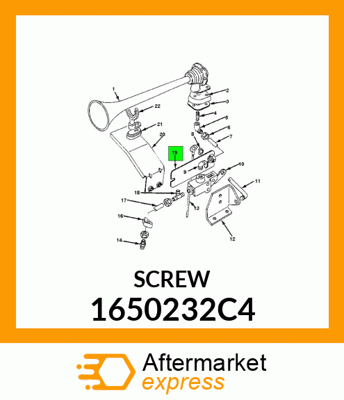 SCREW 1650232C4