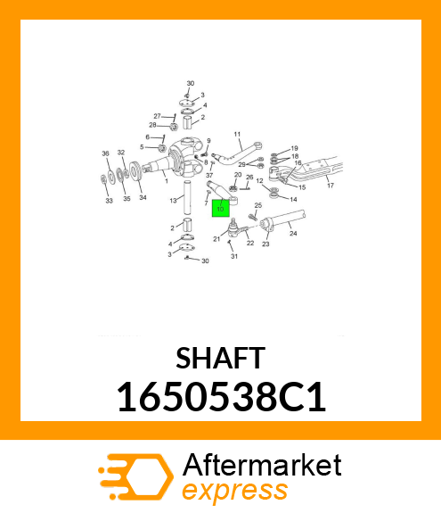 SHAFT 1650538C1