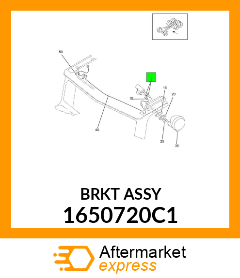 BRKTASSY5PC 1650720C1