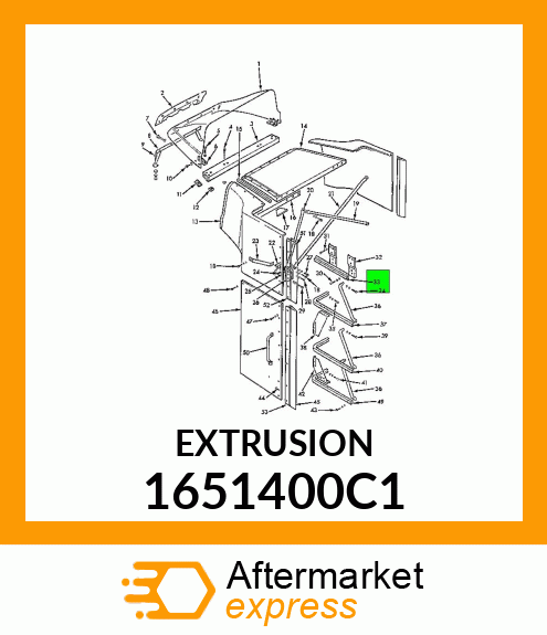 EXTRUSION 1651400C1