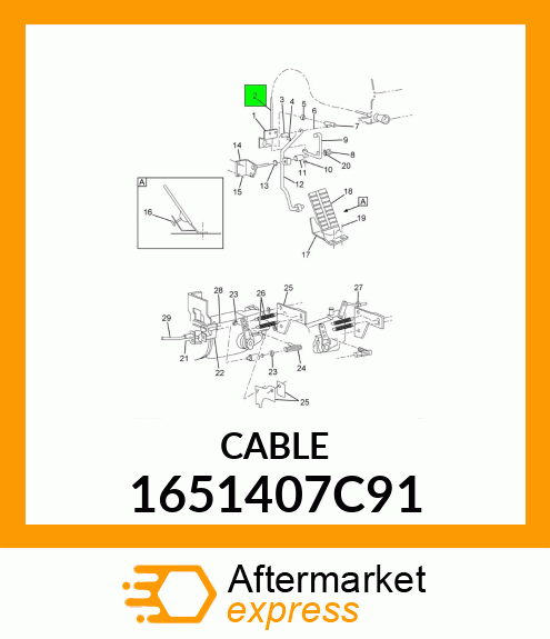 CABLE 1651407C91