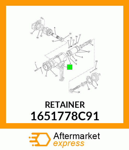 RETAINER7PC 1651778C91