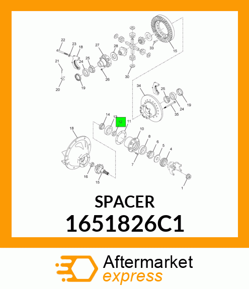 SPACER 1651826C1