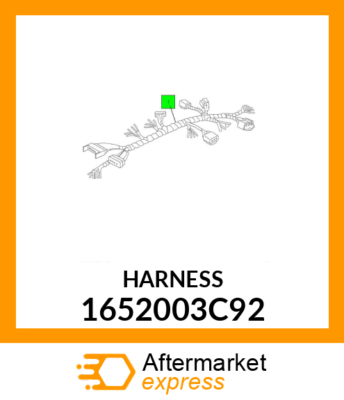 HARNESS 1652003C92