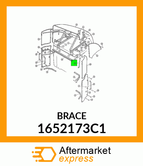 BRACE 1652173C1