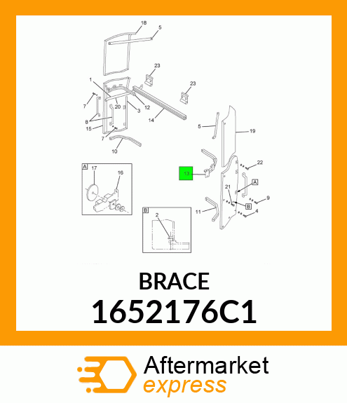 BRACE 1652176C1