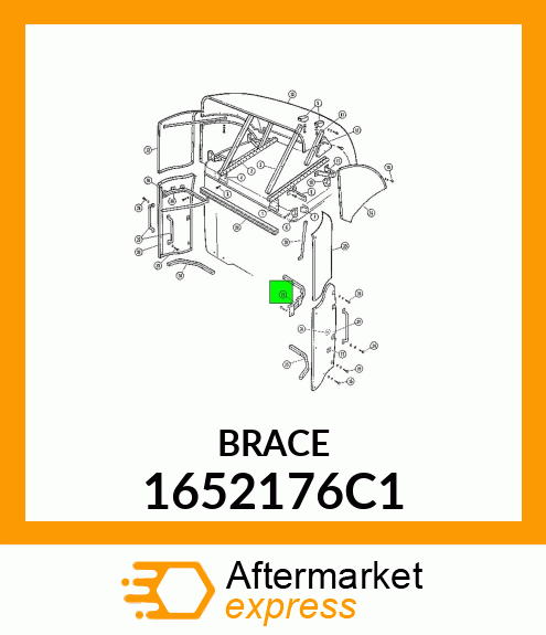 BRACE 1652176C1