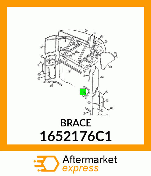 BRACE 1652176C1