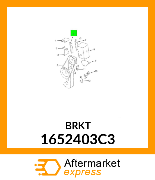 BRKT 1652403C3