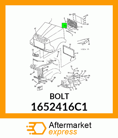 BOLT 1652416C1