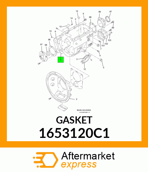 GASKET 1653120C1