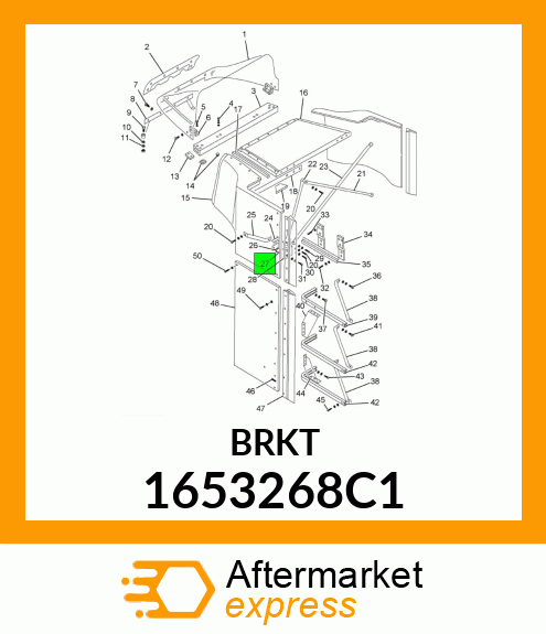 BRKT 1653268C1