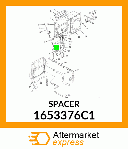 SPACER 1653376C1