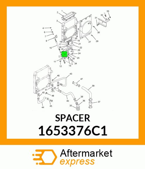 SPACER 1653376C1