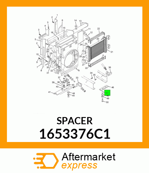 SPACER 1653376C1