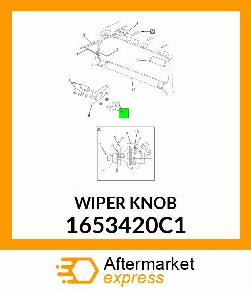 WIPERKNOB 1653420C1