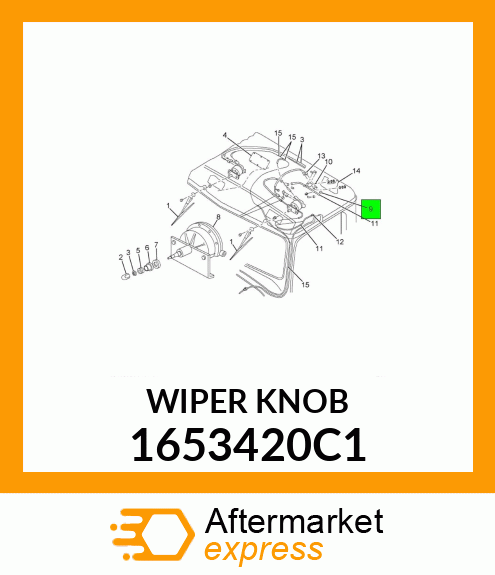 WIPERKNOB 1653420C1