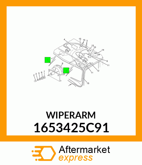 WIPERARM 1653425C91