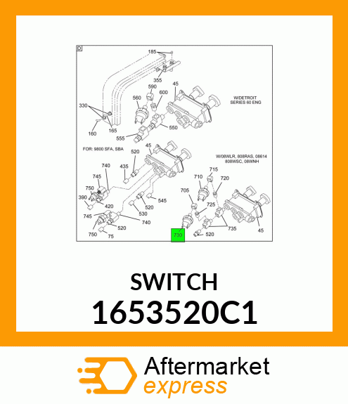 SWITCH 1653520C1